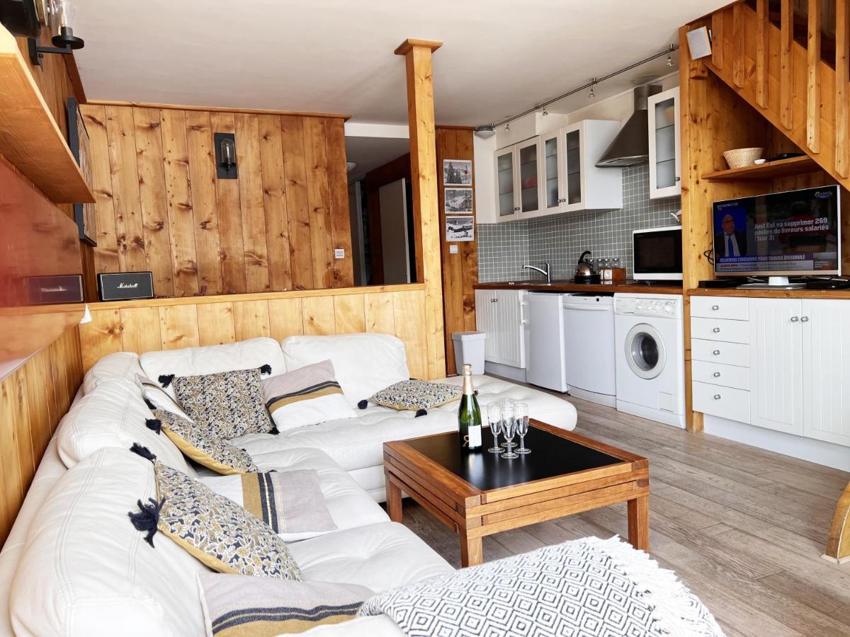 Dernier Etage Avec Vue Sur Les Montagnes Emplacement Exceptionnel Au Coeur De Val Thorens Ski Aux Pieds Prestations Incluses Exterior foto