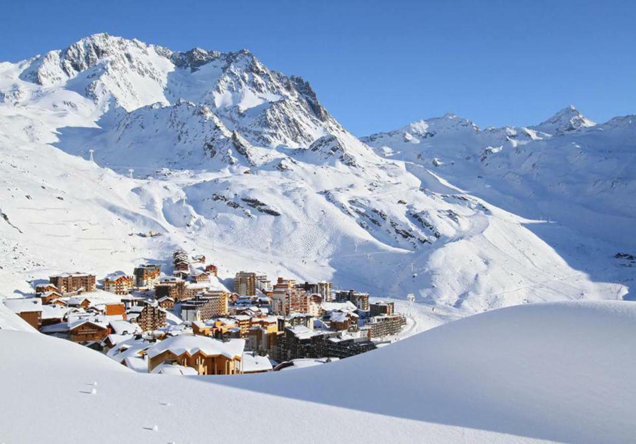 Dernier Etage Avec Vue Sur Les Montagnes Emplacement Exceptionnel Au Coeur De Val Thorens Ski Aux Pieds Prestations Incluses Exterior foto