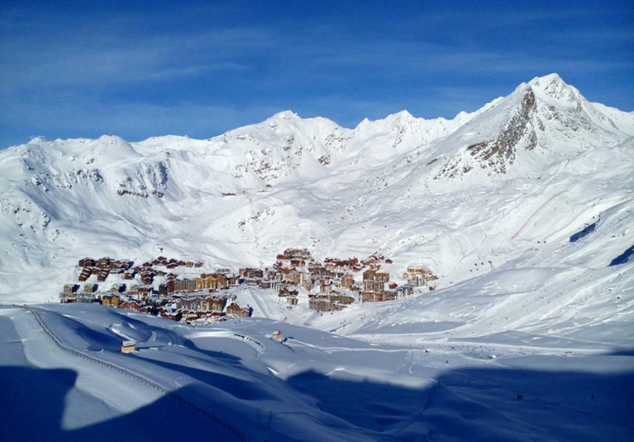 Dernier Etage Avec Vue Sur Les Montagnes Emplacement Exceptionnel Au Coeur De Val Thorens Ski Aux Pieds Prestations Incluses Exterior foto